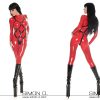 Ladies' Latex Body Harness by Simon.O