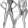 Catsuit Stretchlack Silver